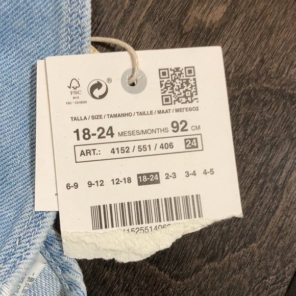 Zara Jean Short Overalls - Picture 2 of 4